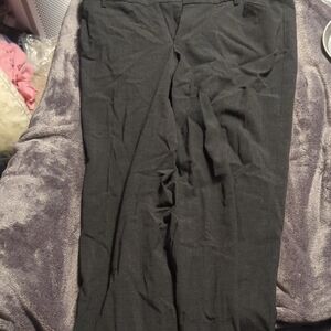 Black Dress Pants with Wide Leg Design